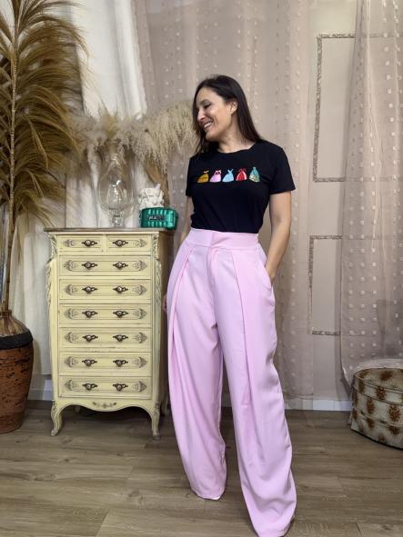 CAMISETA PRINCESAS NEGRA