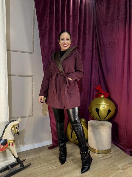 ABRIGOgranate marron [1]