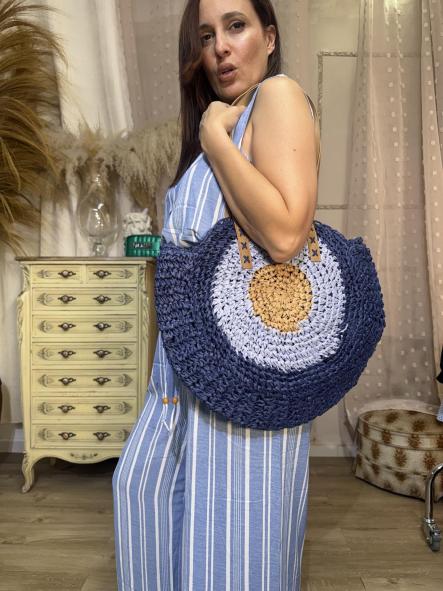 BOLSO RAFIA AZUL [2]