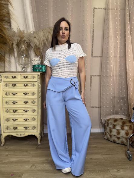 CAMISETA GANCHILLO BLANCA