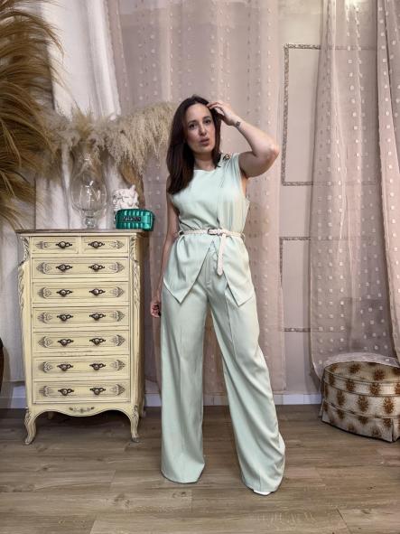 CONJUNTO CONCHA VERDE AGUA  FIESTA  [0]