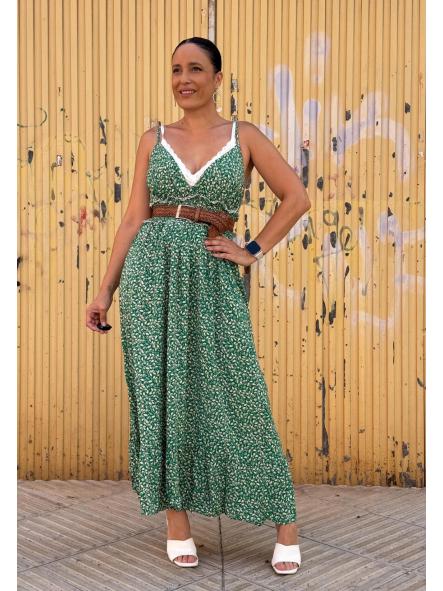 VESTIDO FLORES VERDE [2]