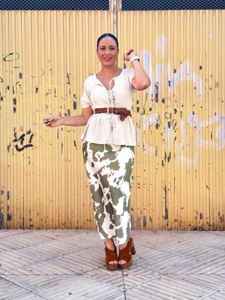 FALDA VACA EN COLOR VERDE [2]