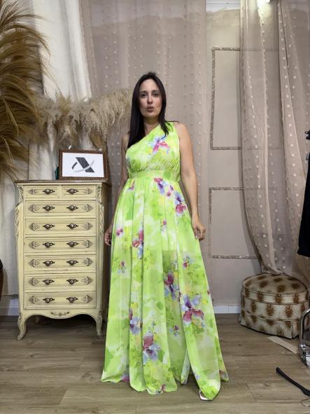 VESTIDO OLIMPO FIESTA VERDE [1]