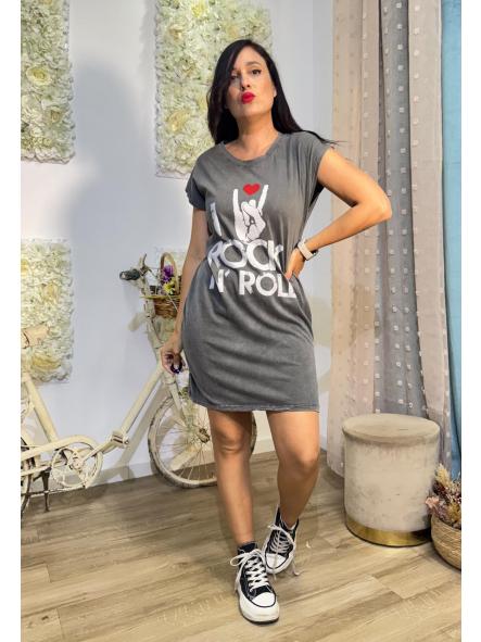 VESTIDO LOVE ROCK 