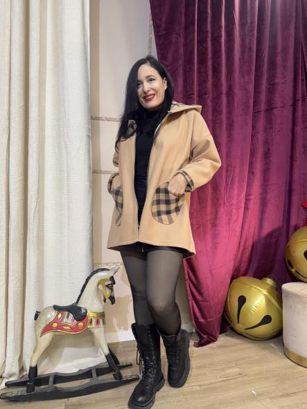 ABRIGO PAÑO CAMEL [0]