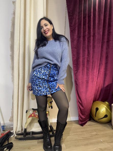 FALDA ANIMAL AZUL [0]