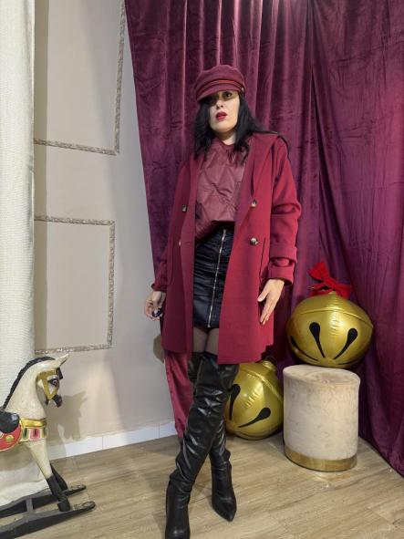 CHAQUETA DE PAÑO GRANATE [1]