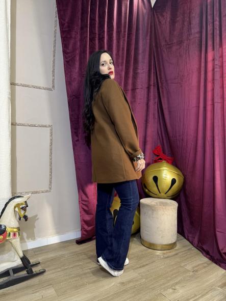 ABRIGO MARRON FORRO LEOPARDO [0]