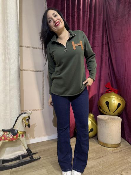 SUDADERA TERMICA H COLOR VERDE [0]