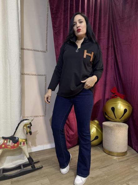 SUDADERA TERMICA H COLOR NEGRO [1]