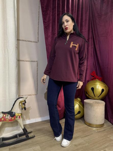 SUDADERA TERMICA H COLOR GRANATE [0]