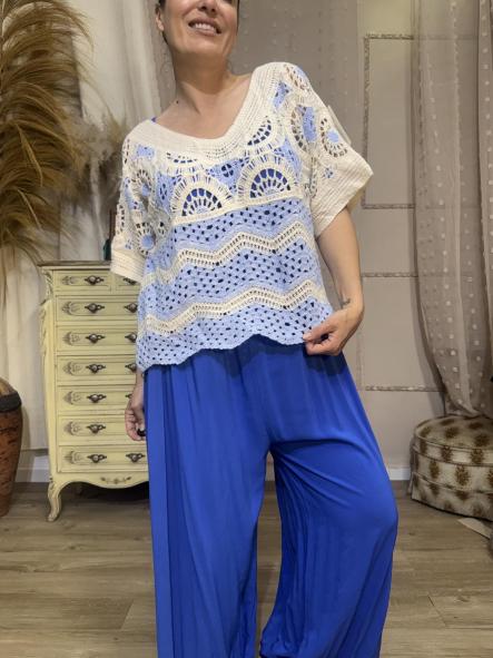 JERSEY GANCHILLO DETALLES AZULES [3]