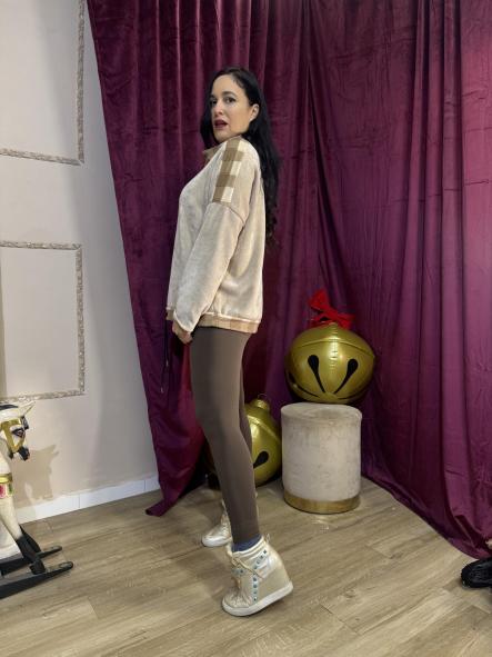 SUDADERA calentita CUELLO MARRON [3]