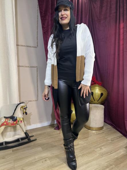 REBECON CON CAPUCHA RAYAS ANCHAS TONOS NEGRO Y MARRON [1]