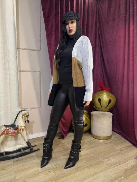 REBECON CON CAPUCHA RAYAS ANCHAS TONOS MARRON Y NEGRO [1]