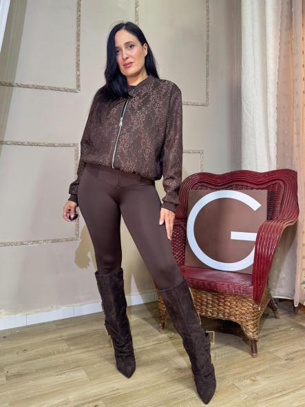 LEGGINS NEOPRENO  MARRON [2]