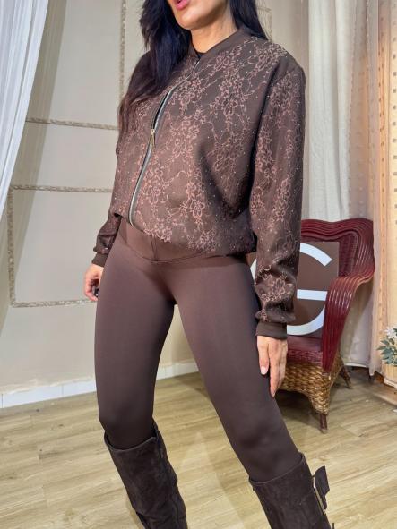 BOMBER MARRON  [0]