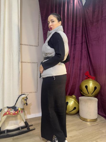 CHALECO BOMBER GRIS [0]