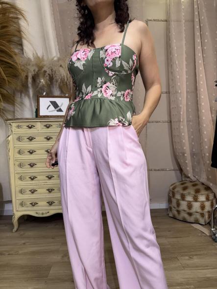 TOP FLORES VERDE  [2]