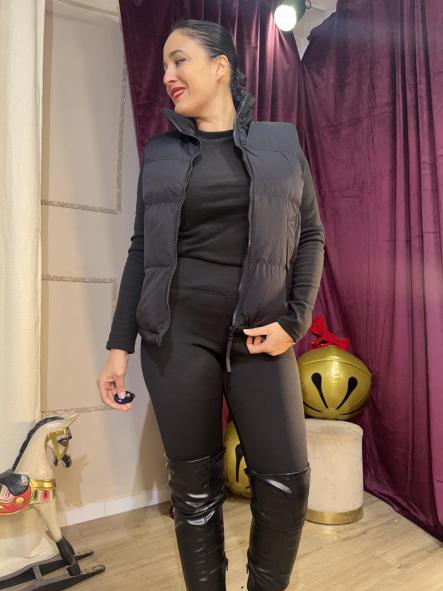 CHALECO BOMBER negro [2]