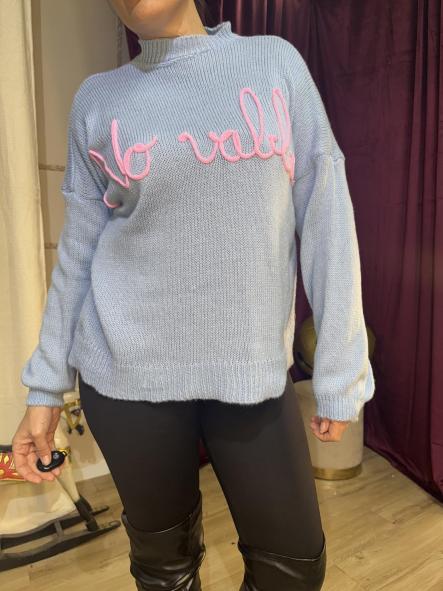 JERSEY NEW LETRAS ROSAS AZUL [0]