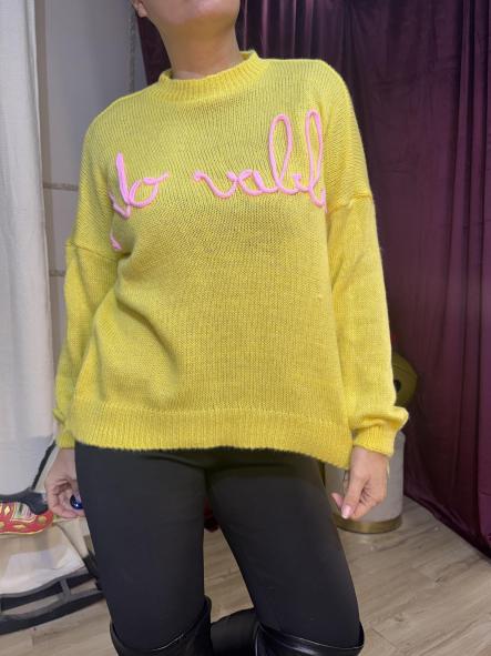 JERSEY NEW LETRAS ROSAS AMARILLO [1]