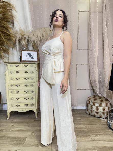 CONJUNTO BEIG LINO [0]