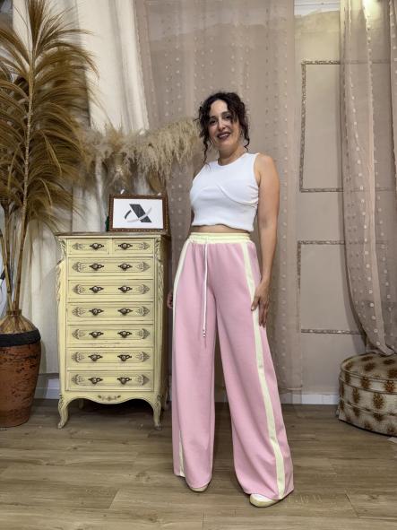 PANTALON DEPORTIVO ROSA Y AMARILLO [4]