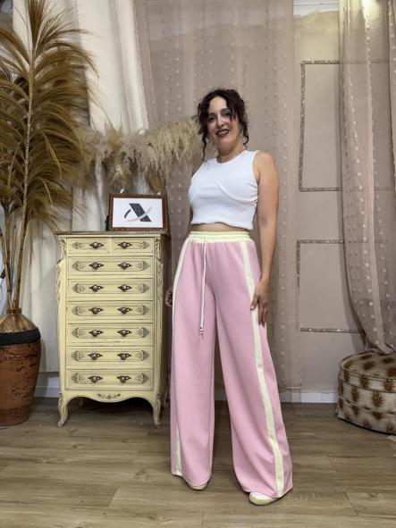 PANTALON DEPORTIVO ROSA Y AMARILLO [1]