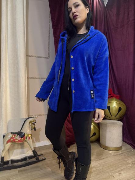 CHAQUETA CAMISA PANILLA AZUL [2]