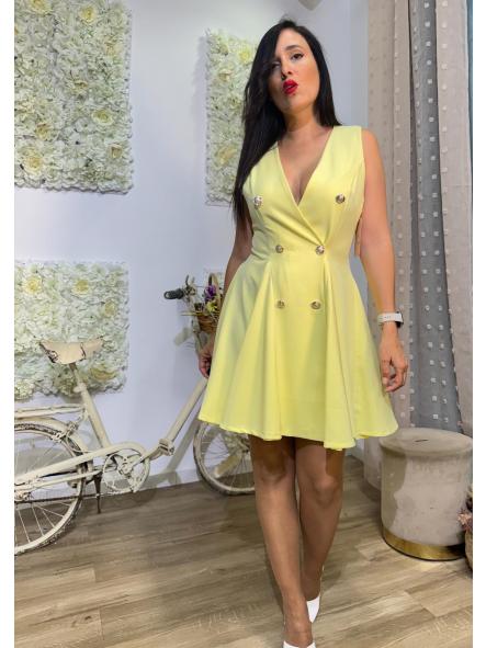 VESTIDO DIVI AMARILLO