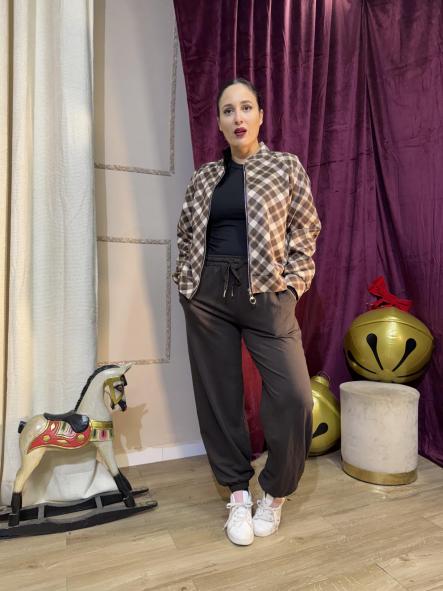 BOMBER TONOS MARRONES