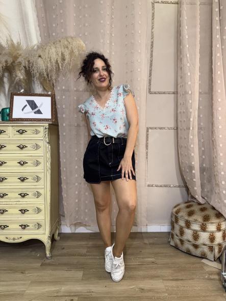 BLUSA VERDE FLORES [2]