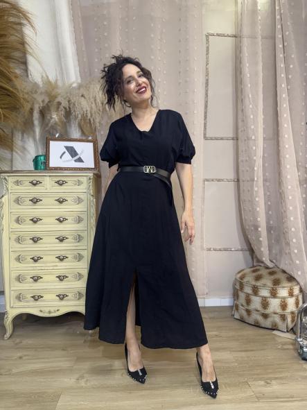 VESTIDO LINO NEGRO [1]