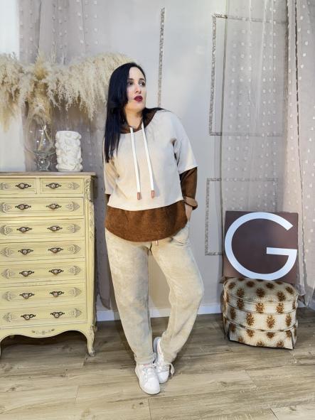 CONJUNTO TONOS MARRONES CLAENTITO 