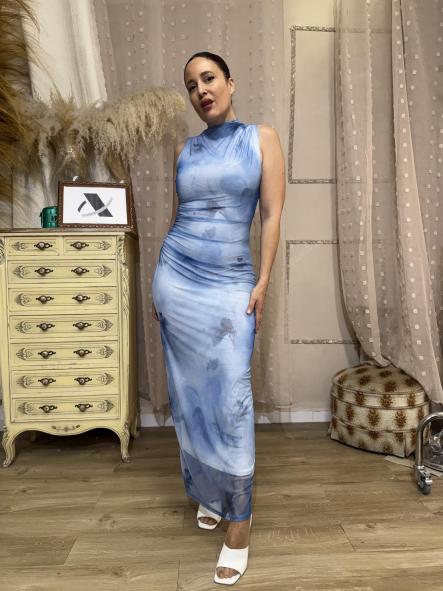 VESTIDO LARGO CIELO AZUL [0]