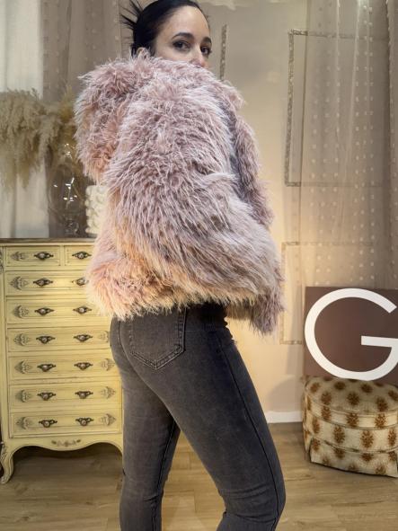 CHAQUETA PELOCHO ROSA [2]