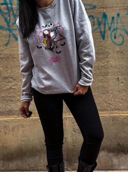 SUDADERA SALLY Y JACK (GRIS) [0]