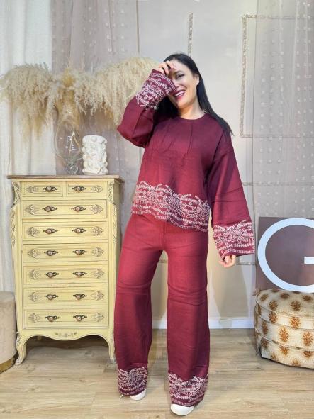 CONJUNTO   BOUTIQUE GRANATE [1]