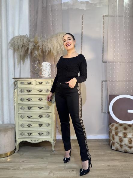 PANTALON VAQUERO NEGRO  [2]