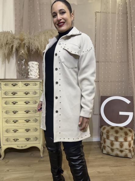 ABRIGO TACHAS  BEIG [6]