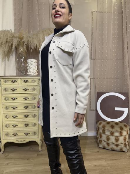 ABRIGO TACHAS  BEIG [5]