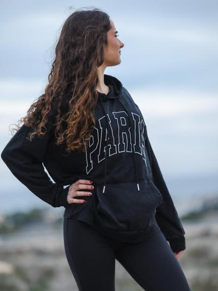 SUDADERA PARIS NEGRA [1]