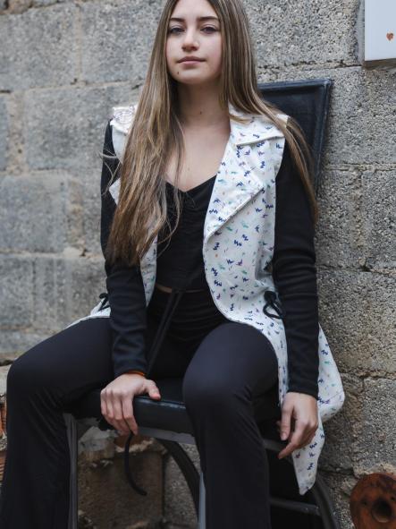 CHALECO TIPO VAQUERO RAYITOS [1]