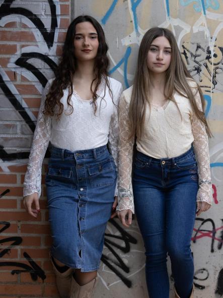 TOP CAMISETA ENCAJE BEIG