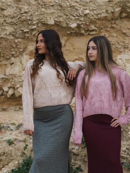 FALDA MARRON DE PUNTO [2]