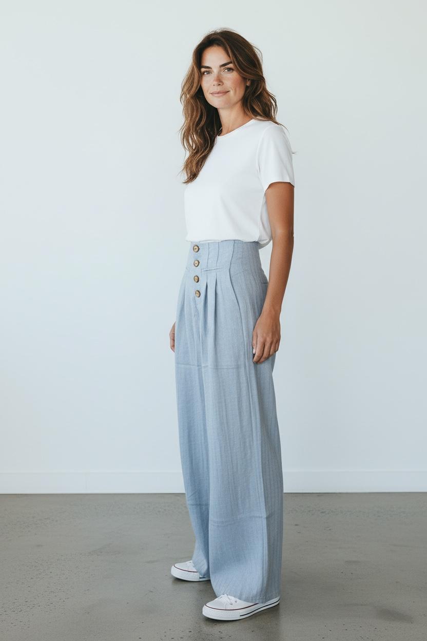 PANTALON EJECUTIVO AZUL