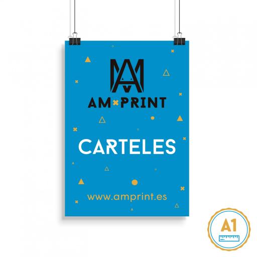 Poster A1 - Papel Fotográfico 180 gr.