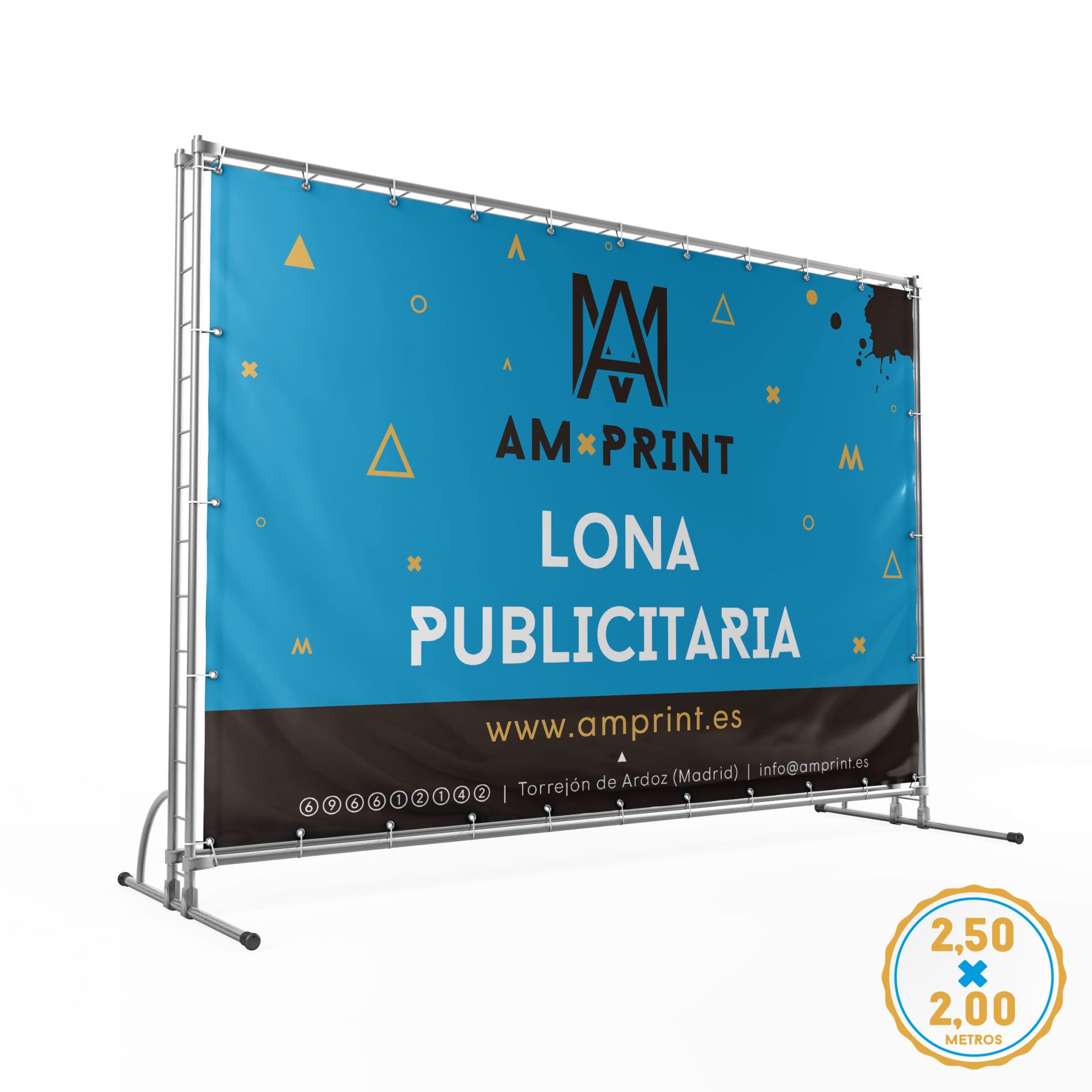 Lona - 2,5 x 2 m.